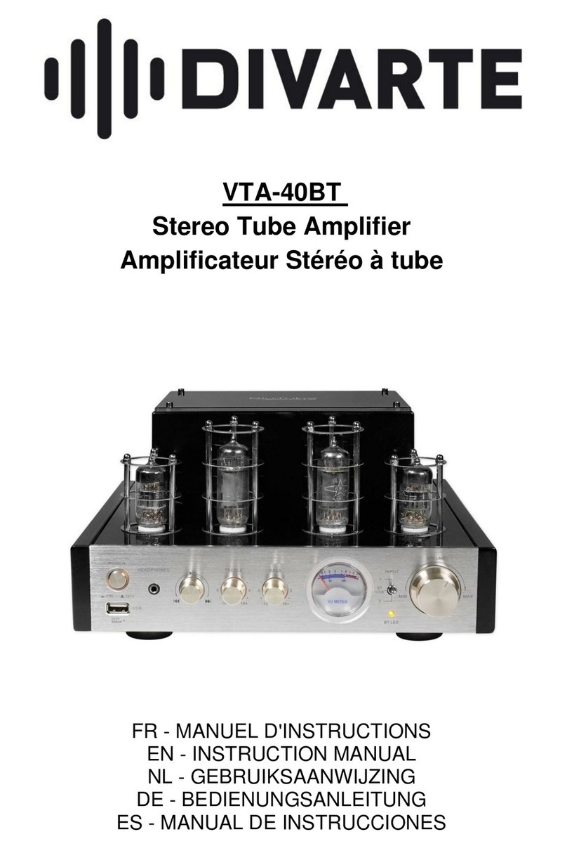 Divarte VTA-40BT instruction manual