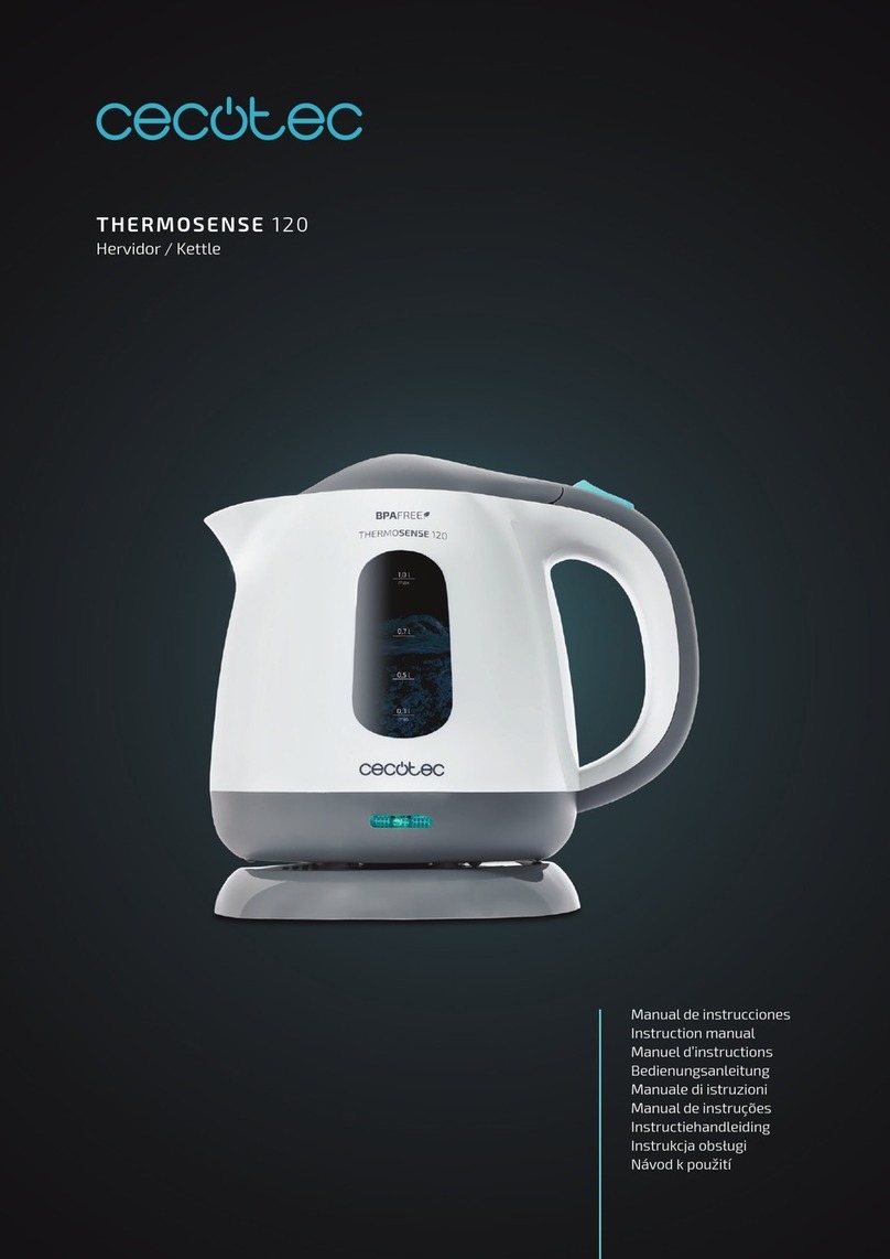 cecotec THERMOSENSE 120 User manual