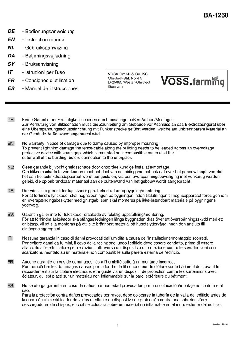 VOSS.farming SIGMA 6 instruction manual