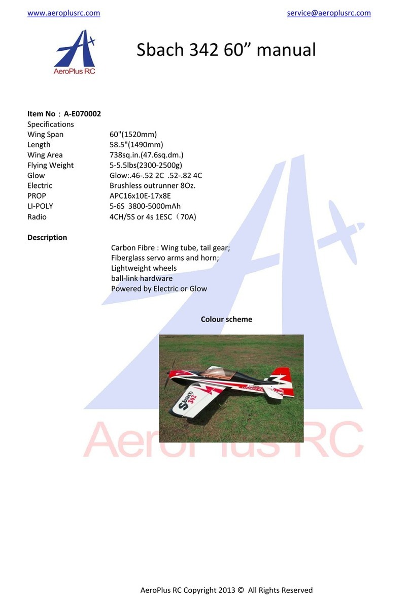 AeroPlus Sbach 342 User manual