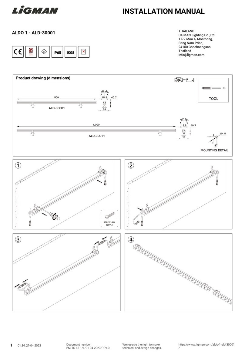 LIGMAN ALDO 1 User manual LIGMAN ALDO 1 User manual
