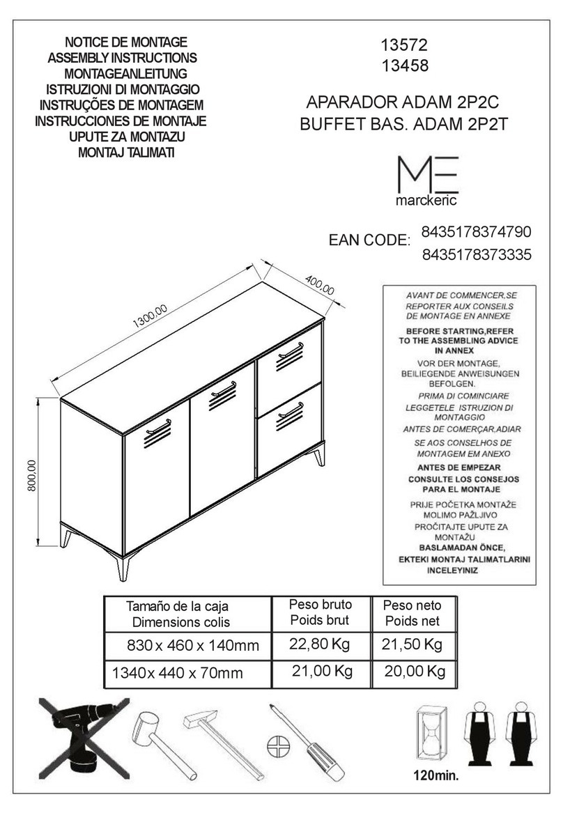 ME MARCKERIC ADAM 2P2C Assembly instructions ME MARCKERIC ADAM 2P2C Assembly instructions