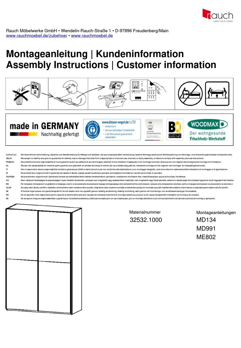 Rauch 32532.1000 Assembly instructions