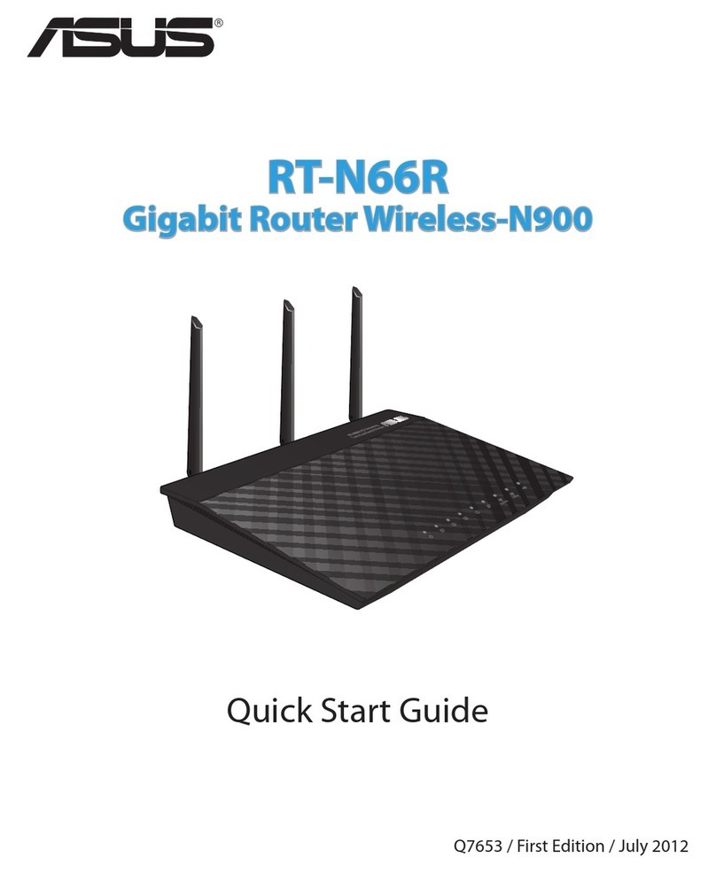Asus RT-N66R Dark Knight User manual