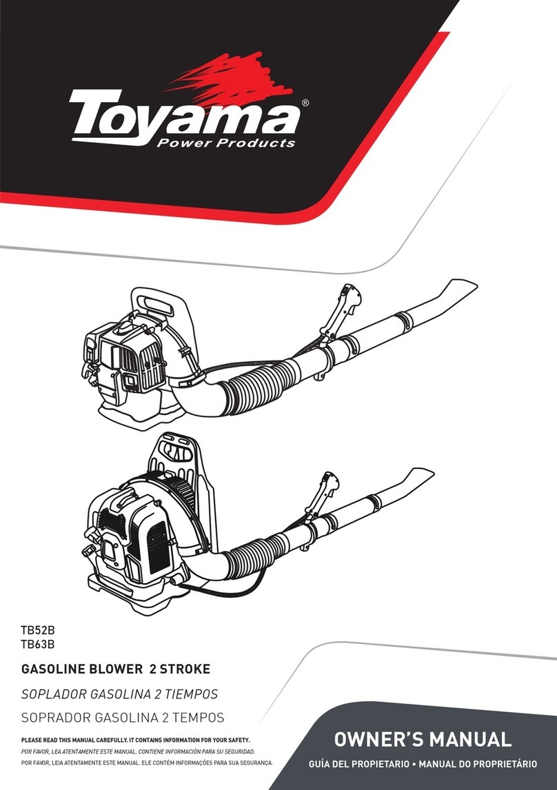 Toyama TB52B User manual