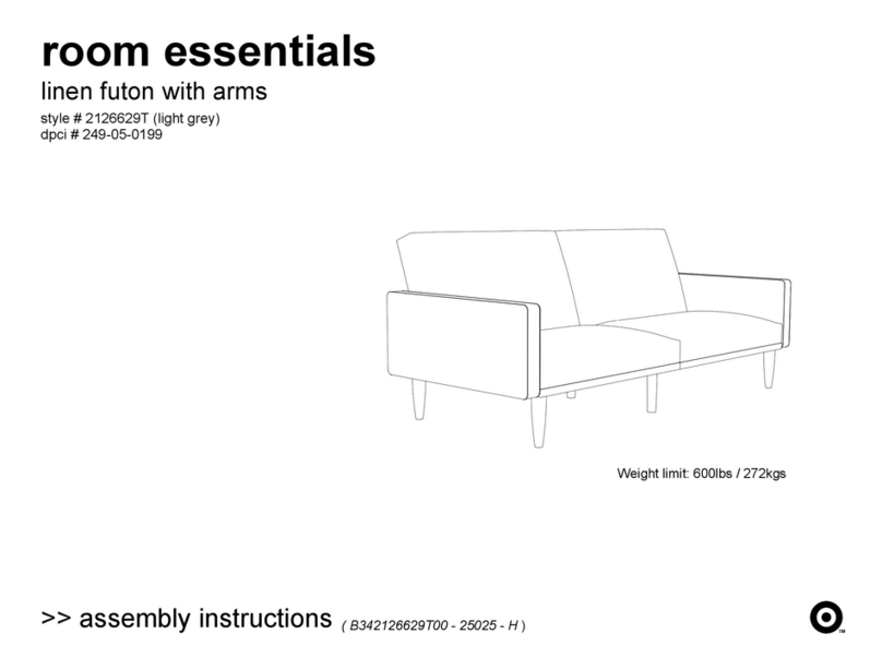 Target room essentials 2126629T User manual