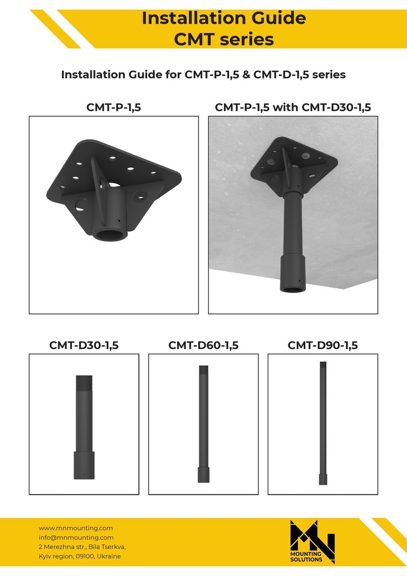 Mounting Solutions CMT Series User manual