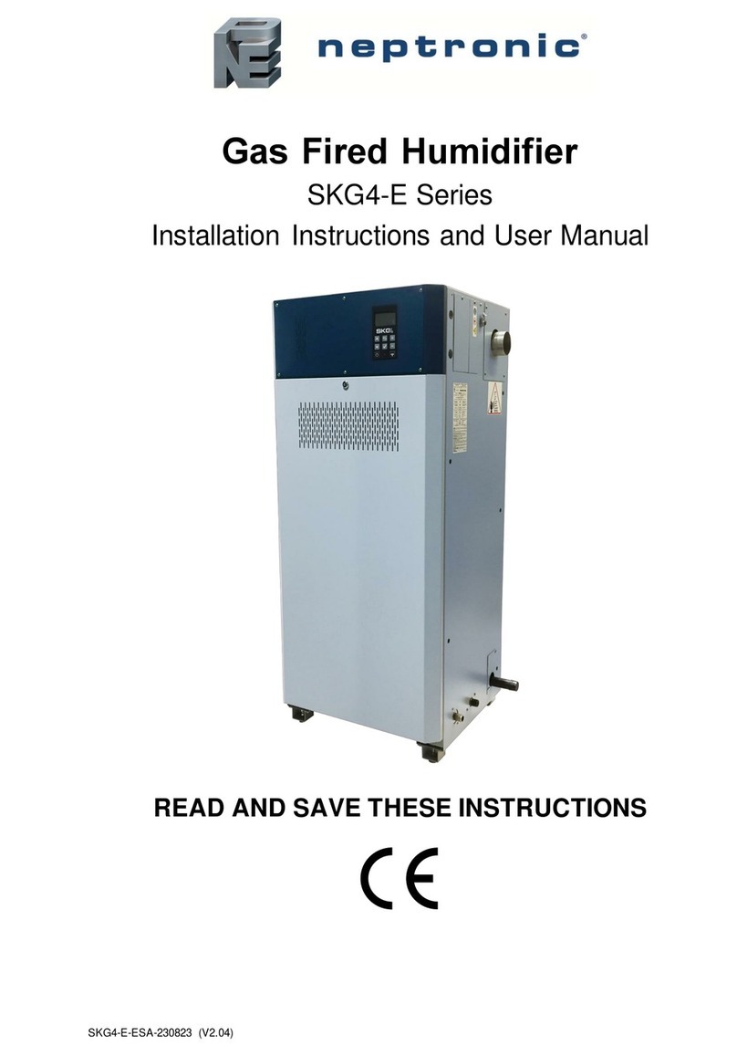 Neptronic SKG4-E Series Manual
