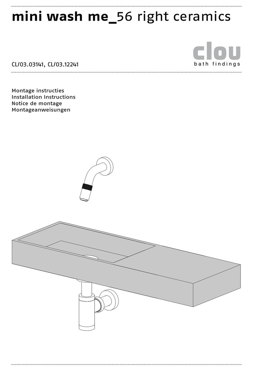 Clou CL/03.03141 installation instructions