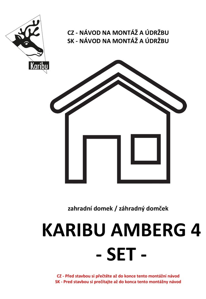 Karibu AMBERG 4 User manual