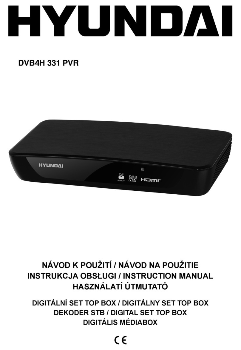 Hyundai DVB4H 331 PVR instruction manual
