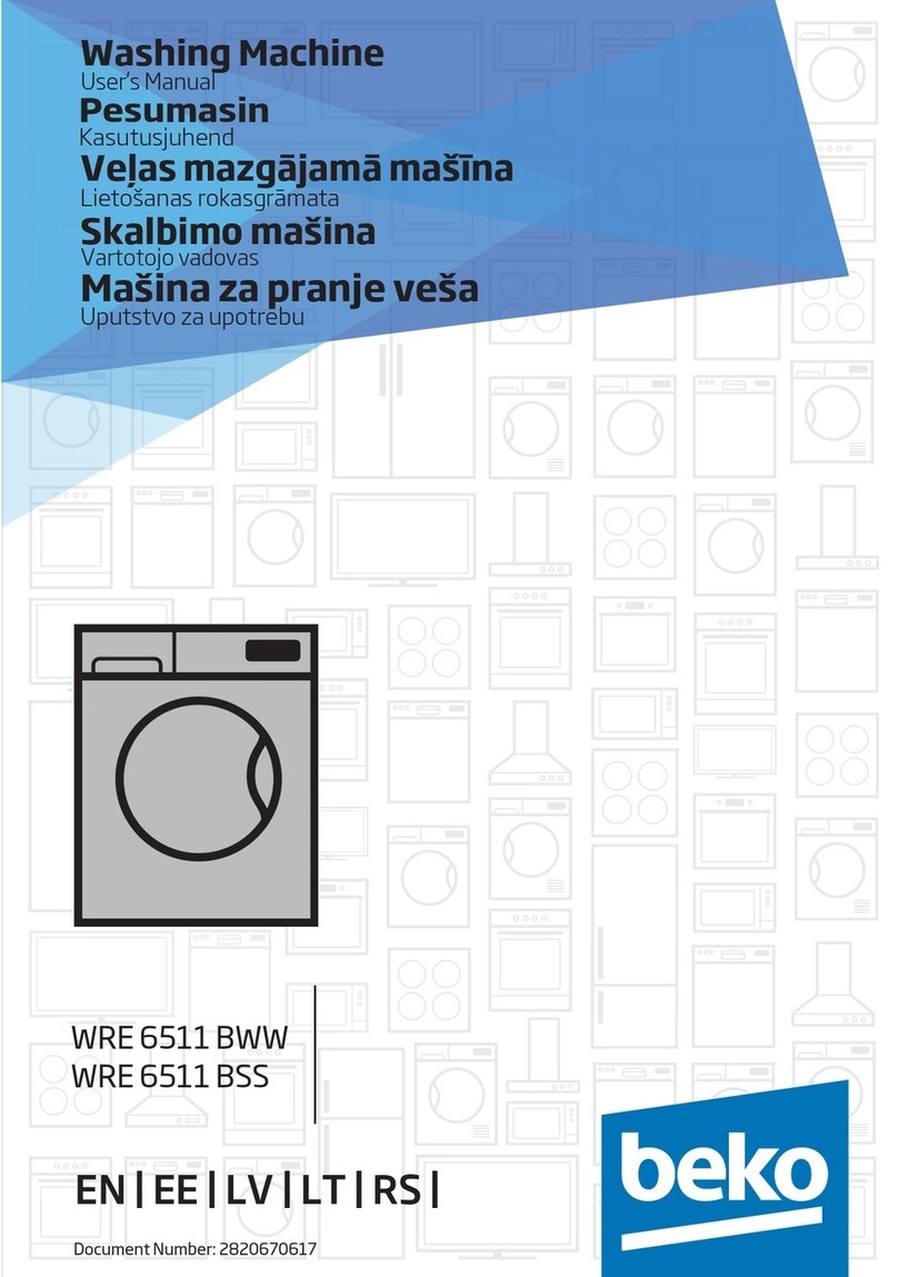 Beko WRE 6511 BWW User manual Beko WRE 6511 BWW User manual