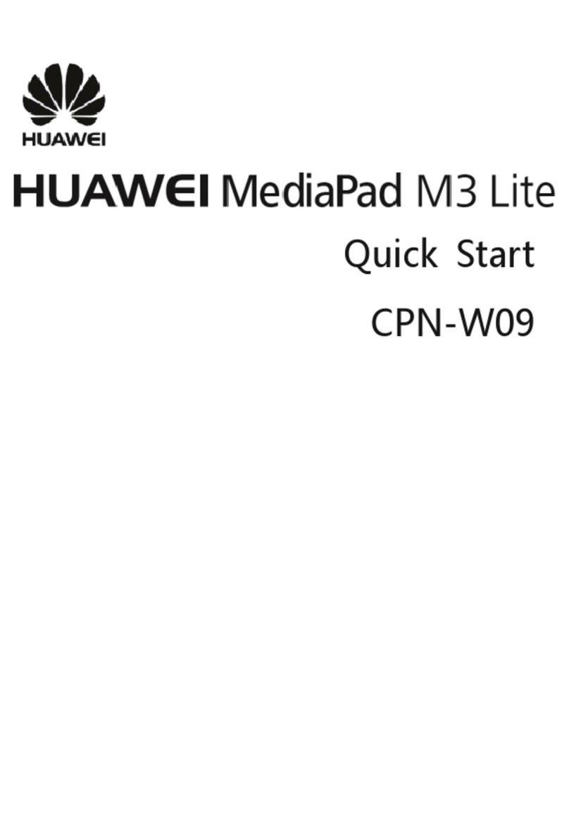 Huawei CPN-W09 quick start