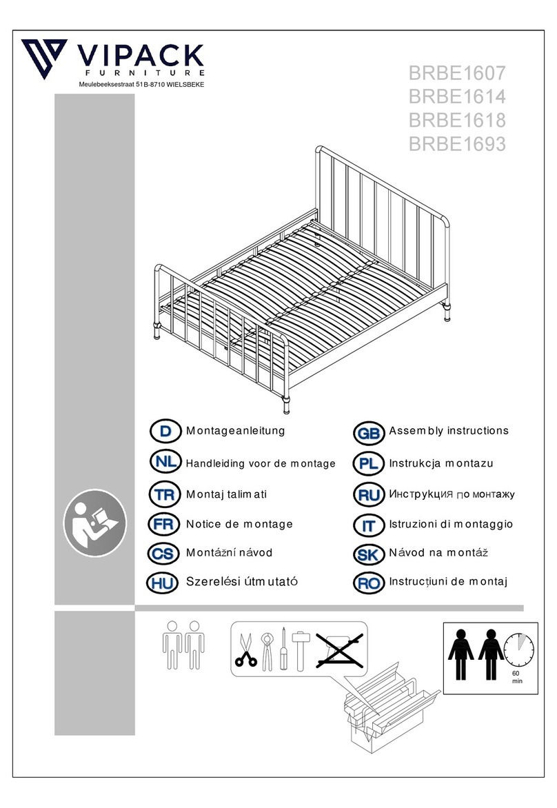 VIPACK BRONXX BRBE1607 User manual