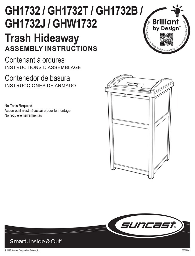 Suncast GH1732 User manual Suncast GH1732 User manual