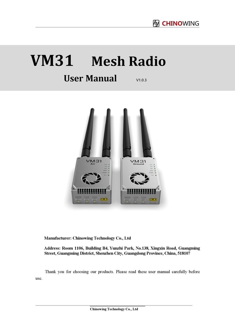 Chinowing VM31 User manual