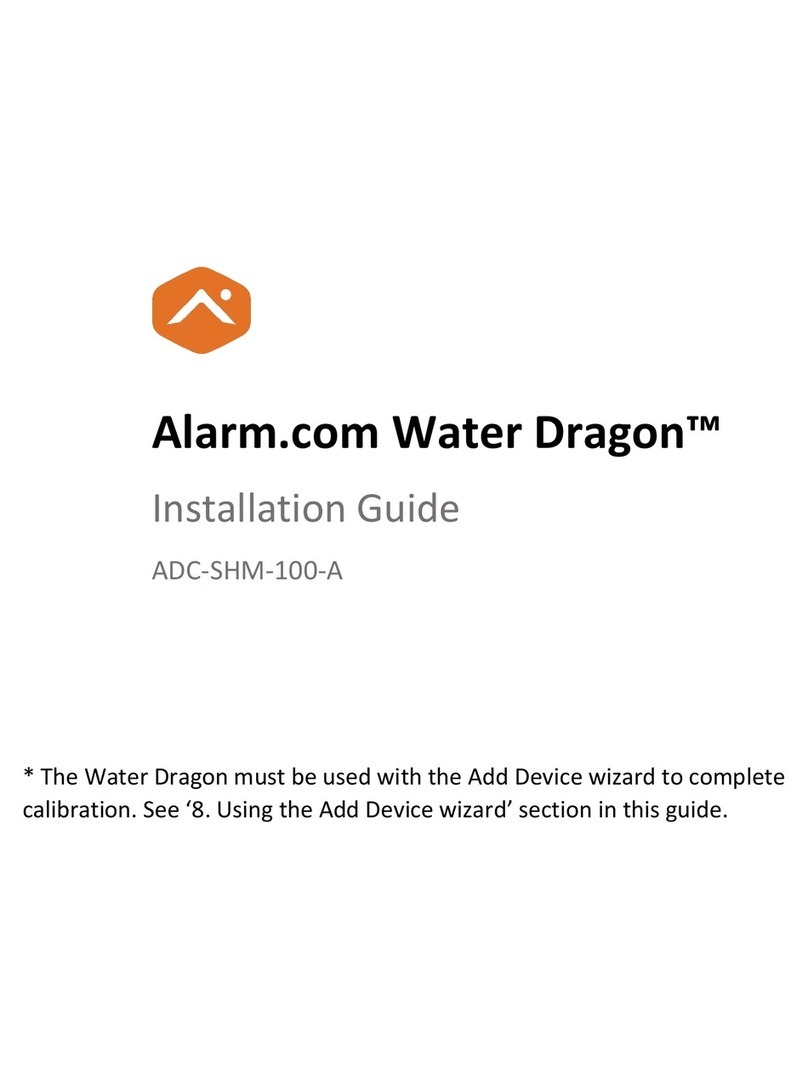 Alarmcom Water Dragon ADC-SHM-100-A User manual