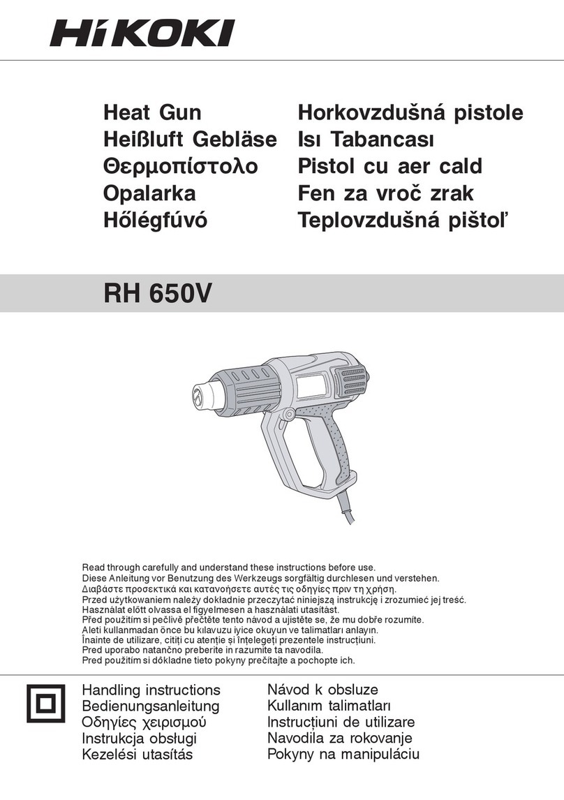 HIKOKI RH 650V User manual HIKOKI RH 650V User manual