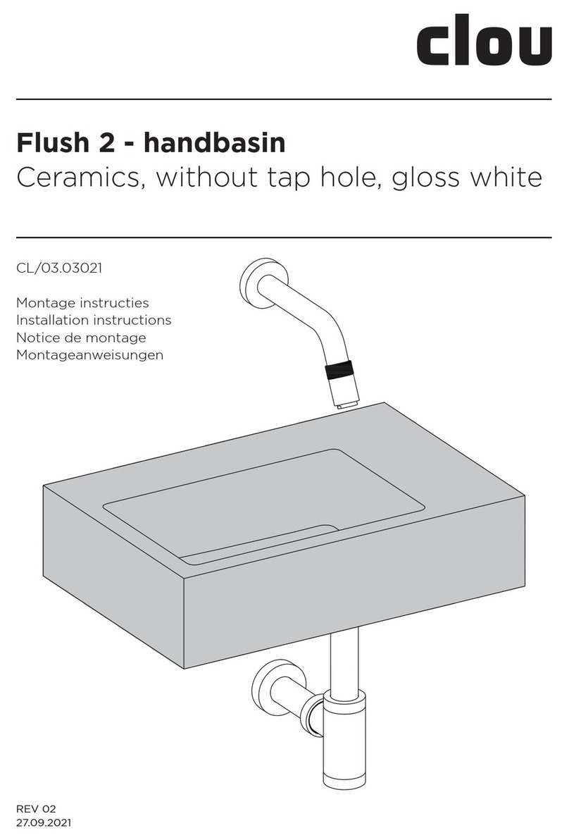 Clou flush 2 CL/03.03021 User manual Clou flush 2 CL/03.03021 User manual