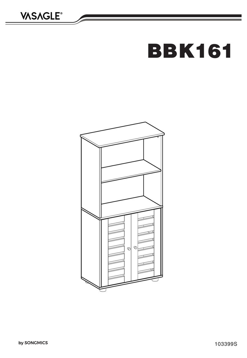 Songmics VASAGLE BBK161 manual Songmics VASAGLE BBK161 manual