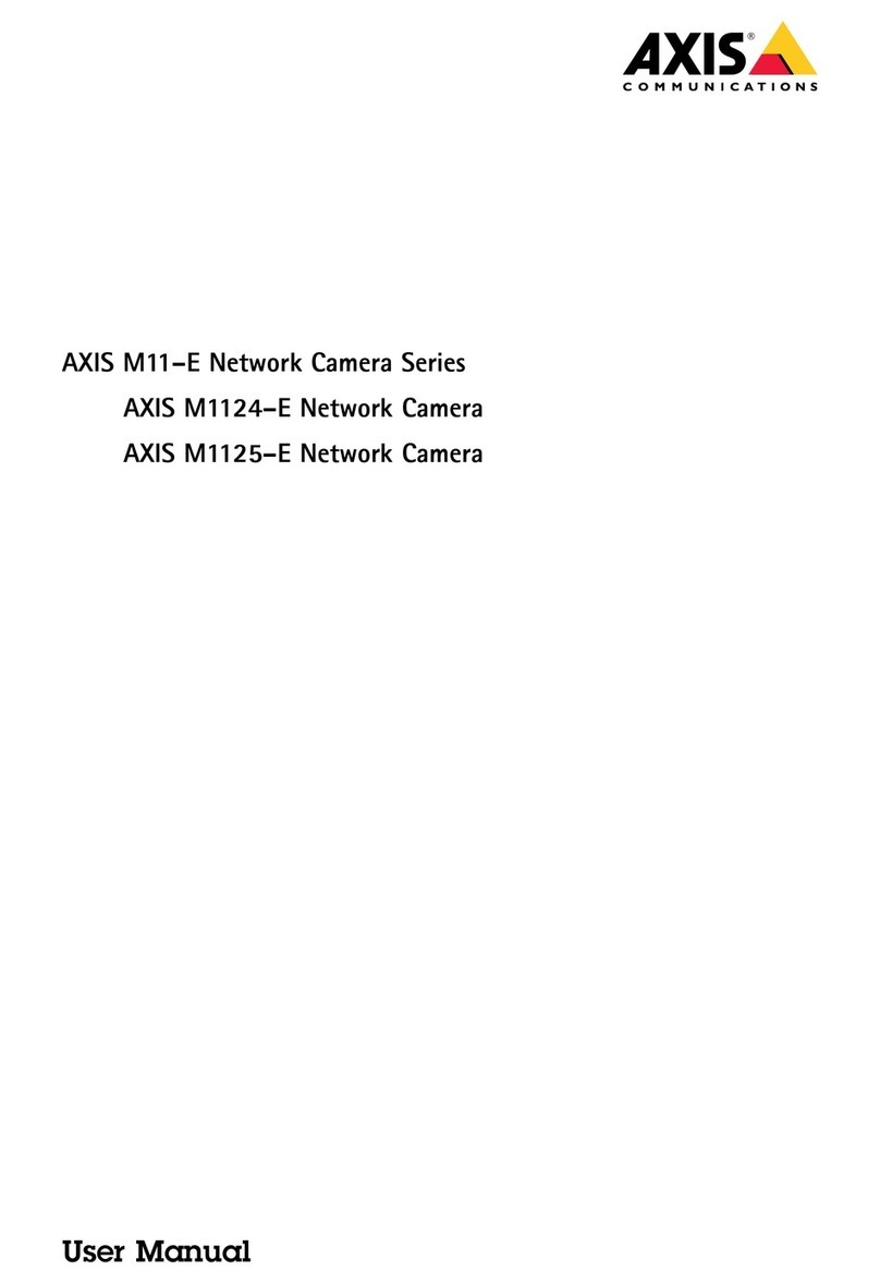 Axis M1124-E User manual Axis M1124-E User manual