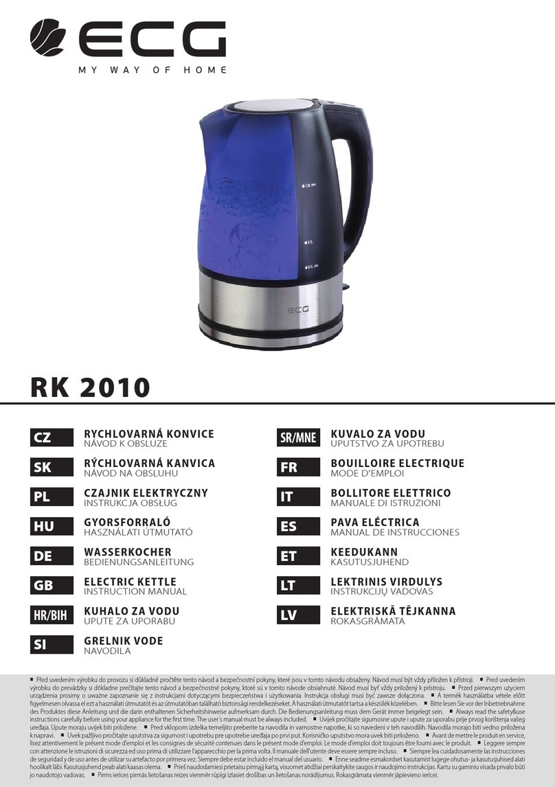 ECG RK 2010 instruction manual
