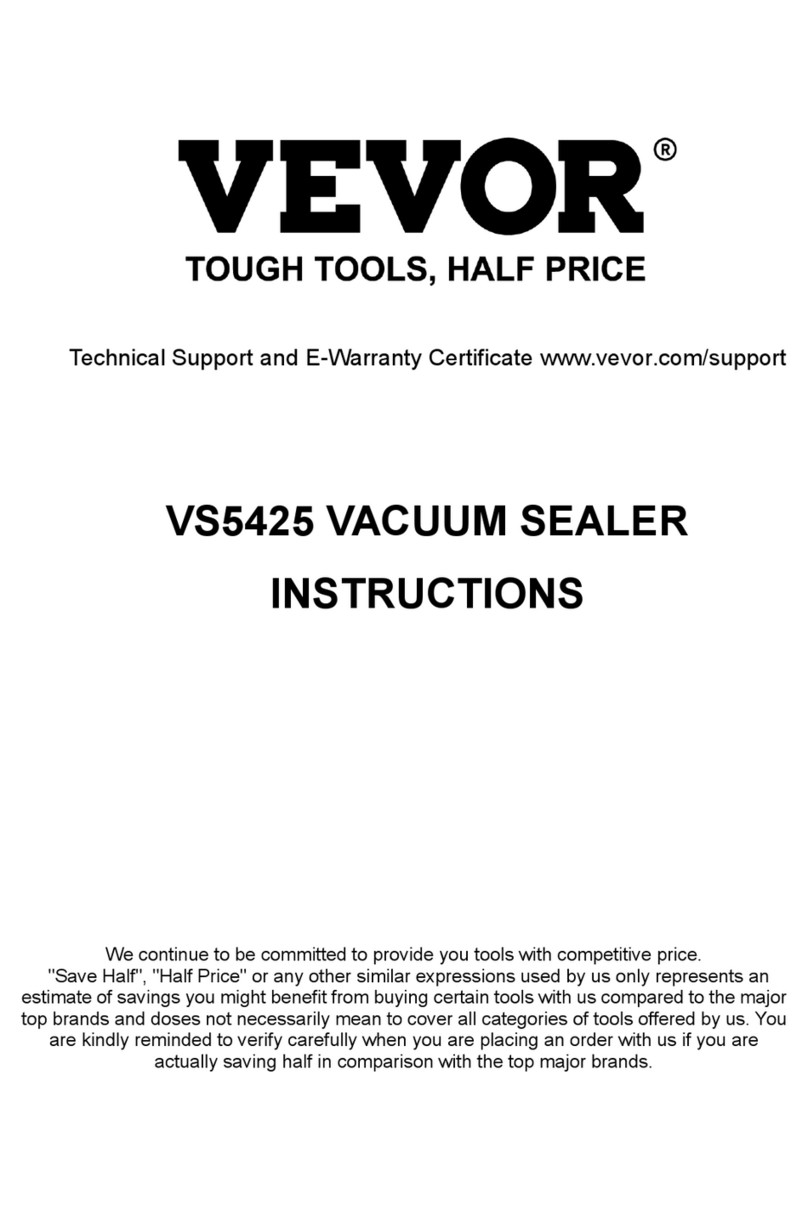 VEVOR VS5425 instructions