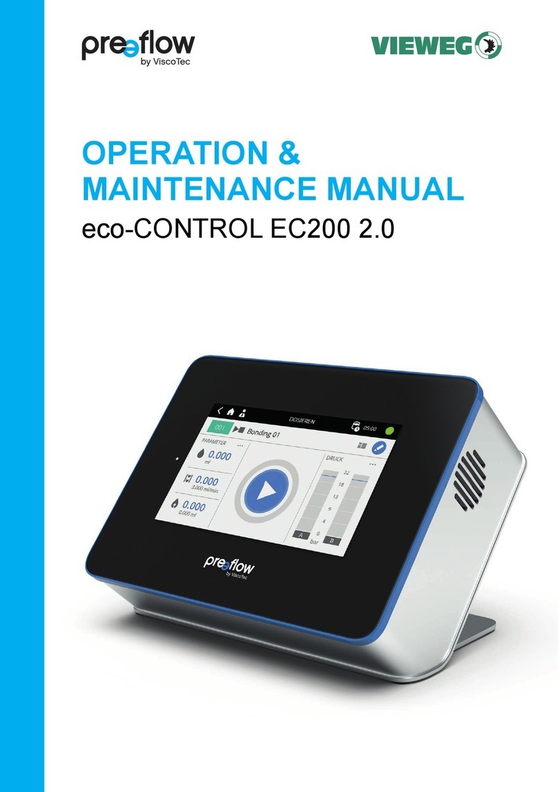 ViscoTec preeflow eco-CONTROL EC200 2.0 Operation & maintenance manual