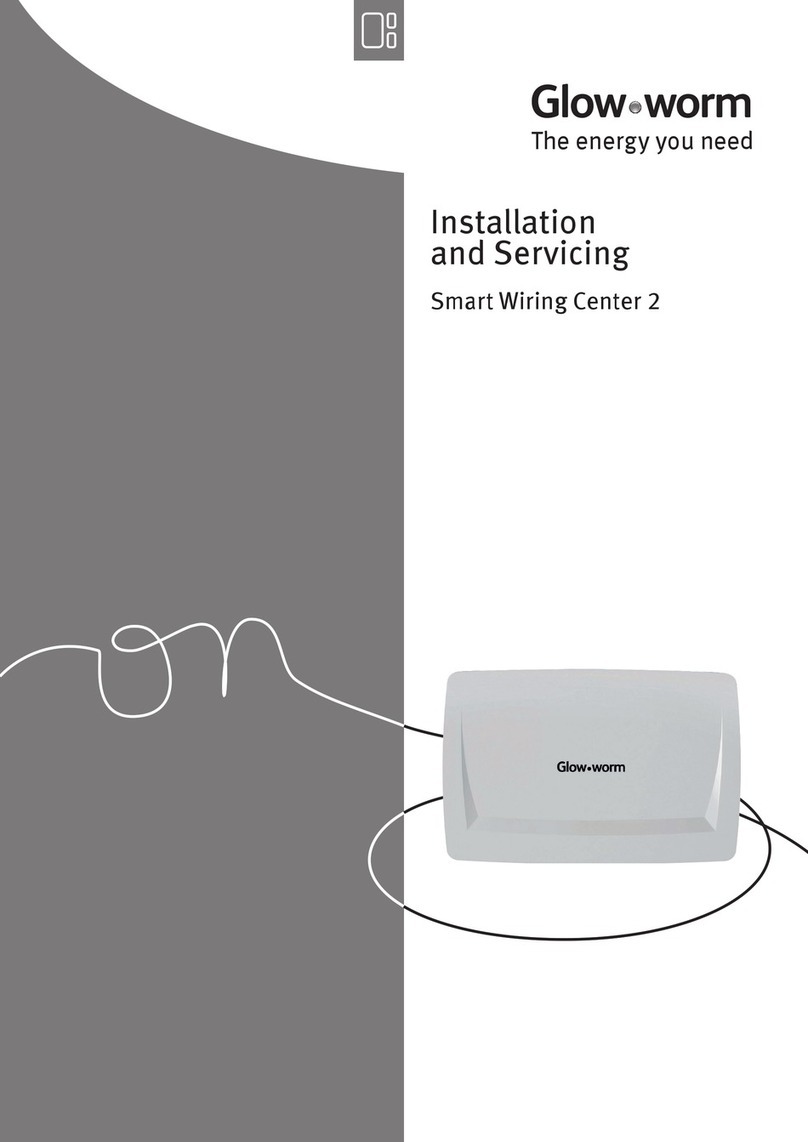 Glowworm Smart Wiring Center 2 Installation and servicing Glowworm Smart Wiring Center 2 Installation and servicing