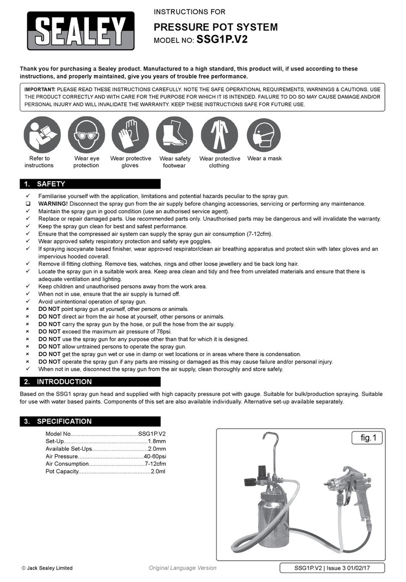 Sealey SSG1P.V2 User manual Sealey SSG1P.V2 User manual