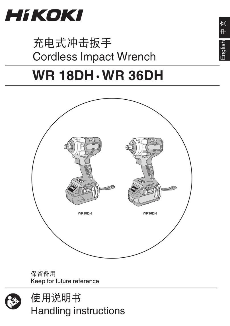 HIKOKI 01618-001 User manual HIKOKI 01618-001 User manual
