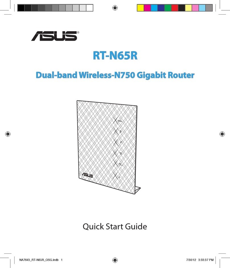 Asus RT-N65R User manual Asus RT-N65R User manual