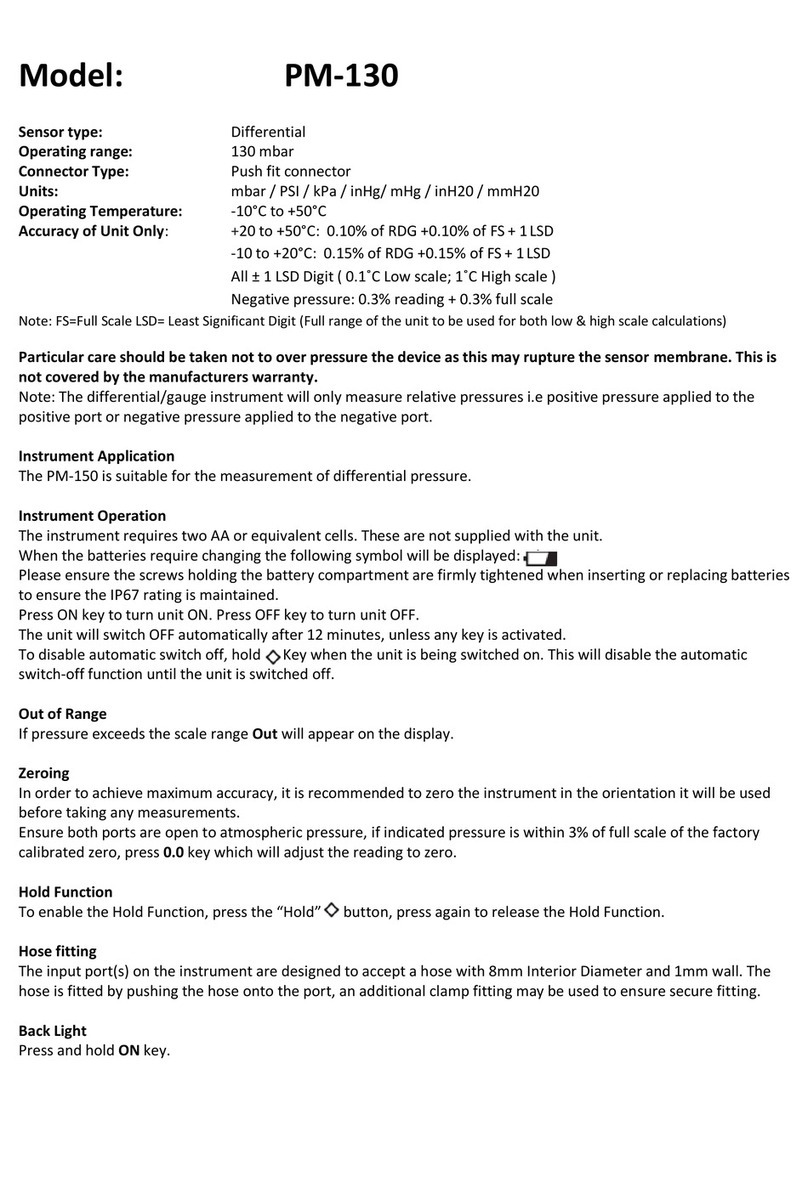 Rototherm PM-130 manual
