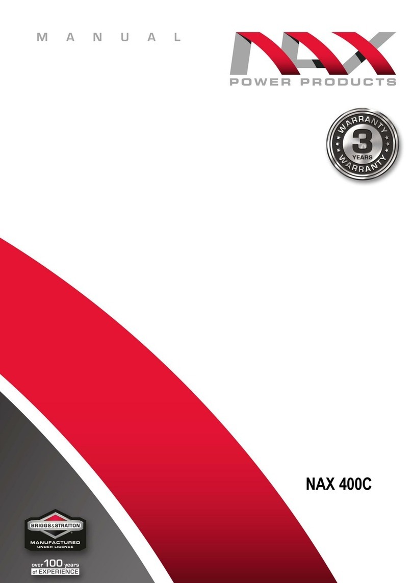 Briggs & Stratton NAX 400C User manual