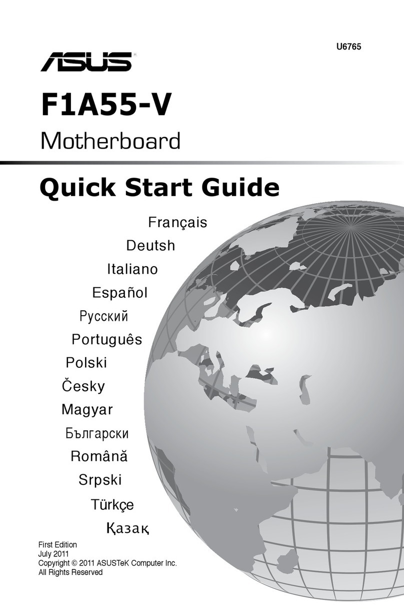 Asus F1A55-V quick start guide