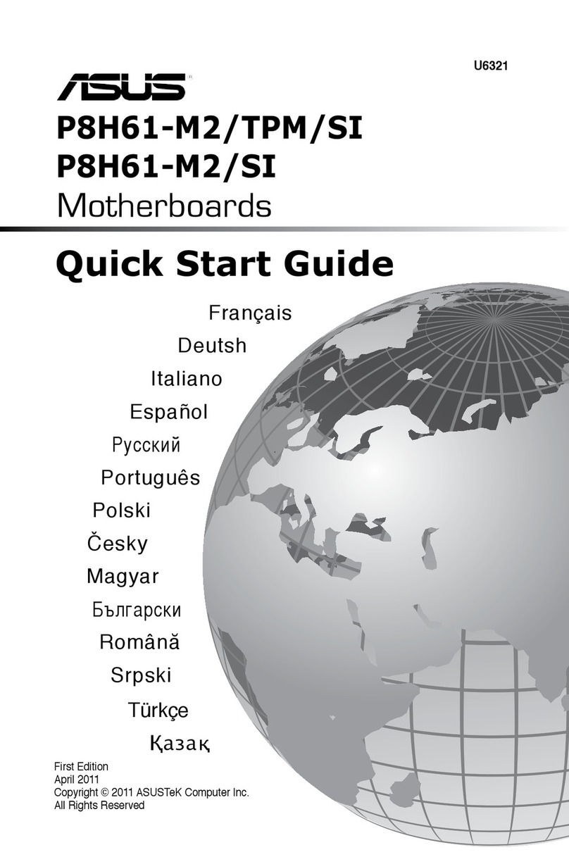 Asus P8H61-M2/TPM/SI User manual