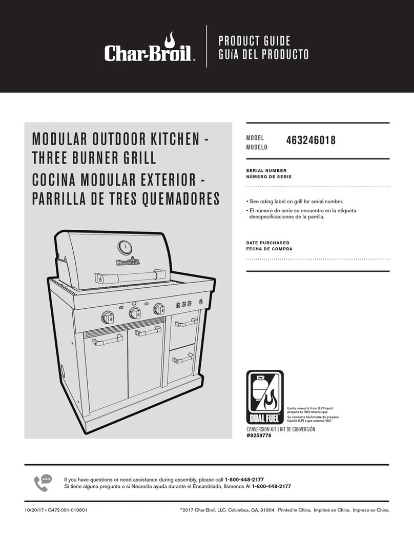 Char-Broil 463246018 User manual