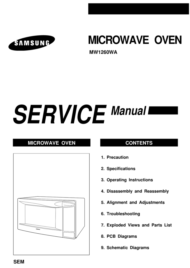 Samsung MW1260WA User manual