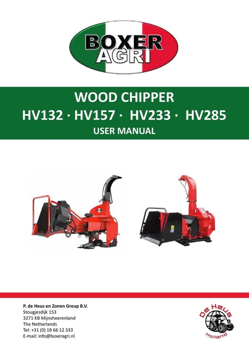 BOXER AGRI HV132 user manual