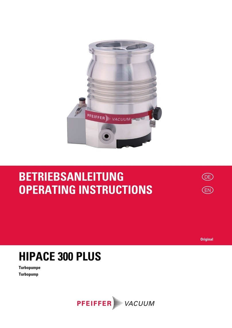 Pfeiffer Vacuum HIPACE 300 PLUS operating instructions