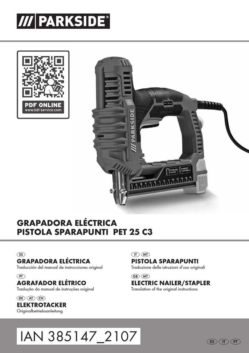 Parkside PET 25 C3 User manual