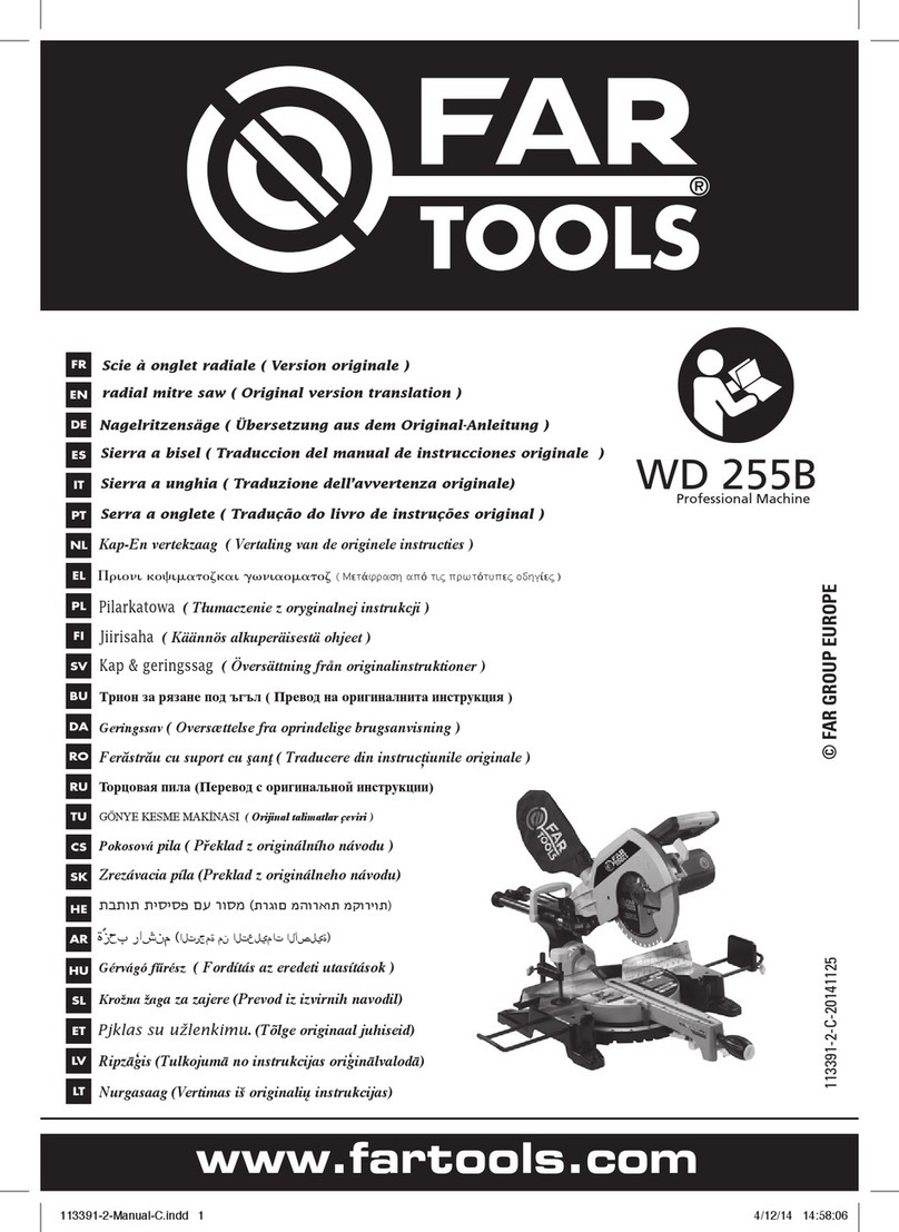 Far Tools WD 255B User manual