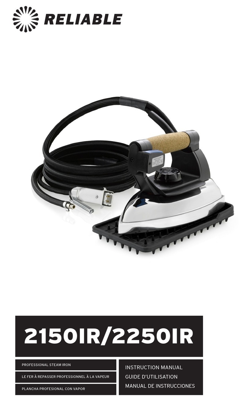 Reliable 2150IR instruction manual