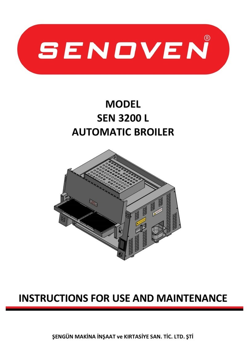 Senoven SEN 3200 L Instructions for use and maintenance