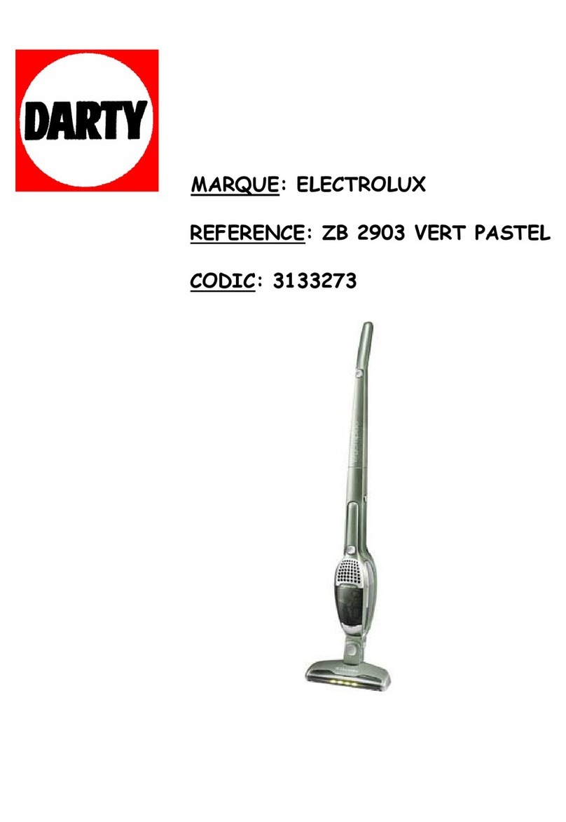 Electrolux Ergorapido Plus ZB 2903 manual