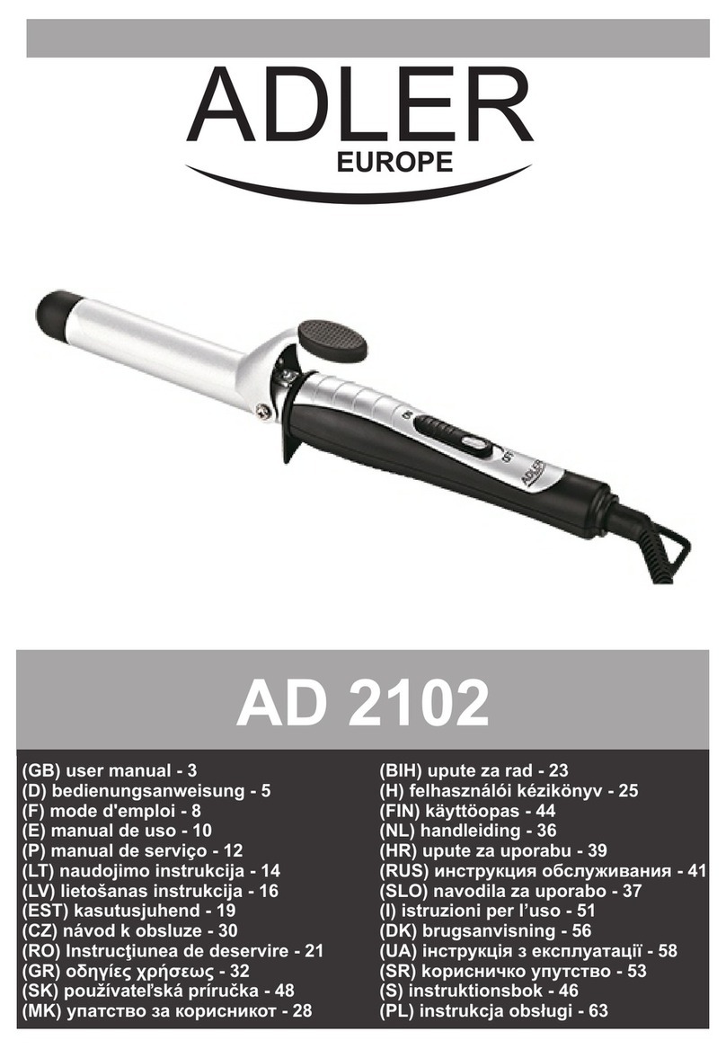 Adler Europe AD 2102 User manual