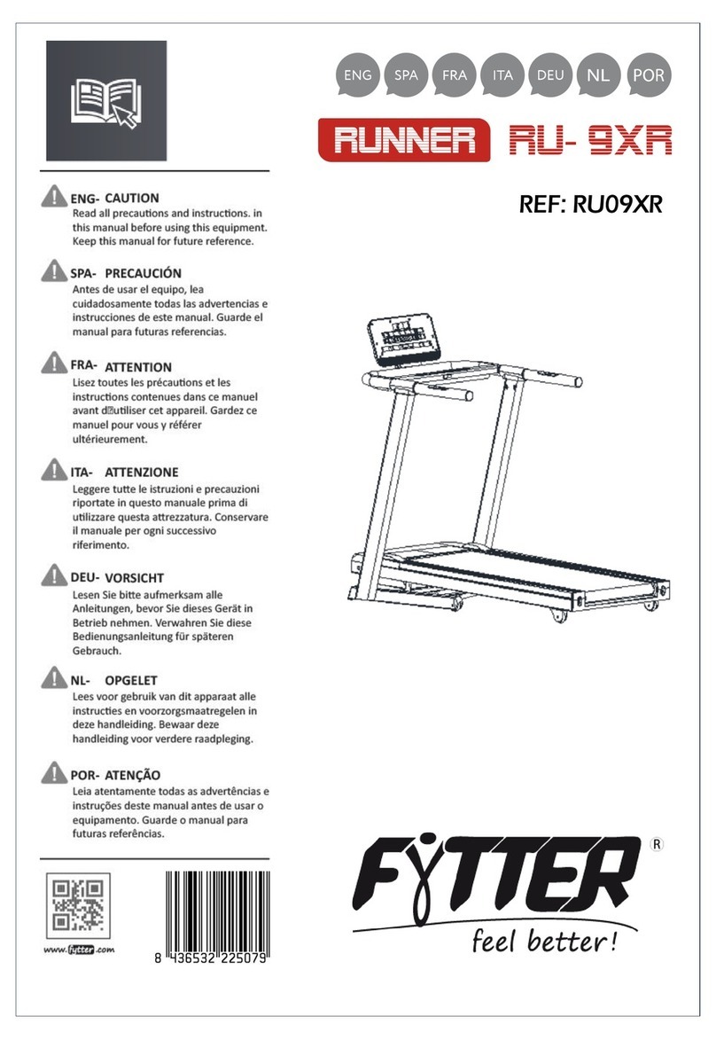 FYTTER RUNNER RU-9XR User manual