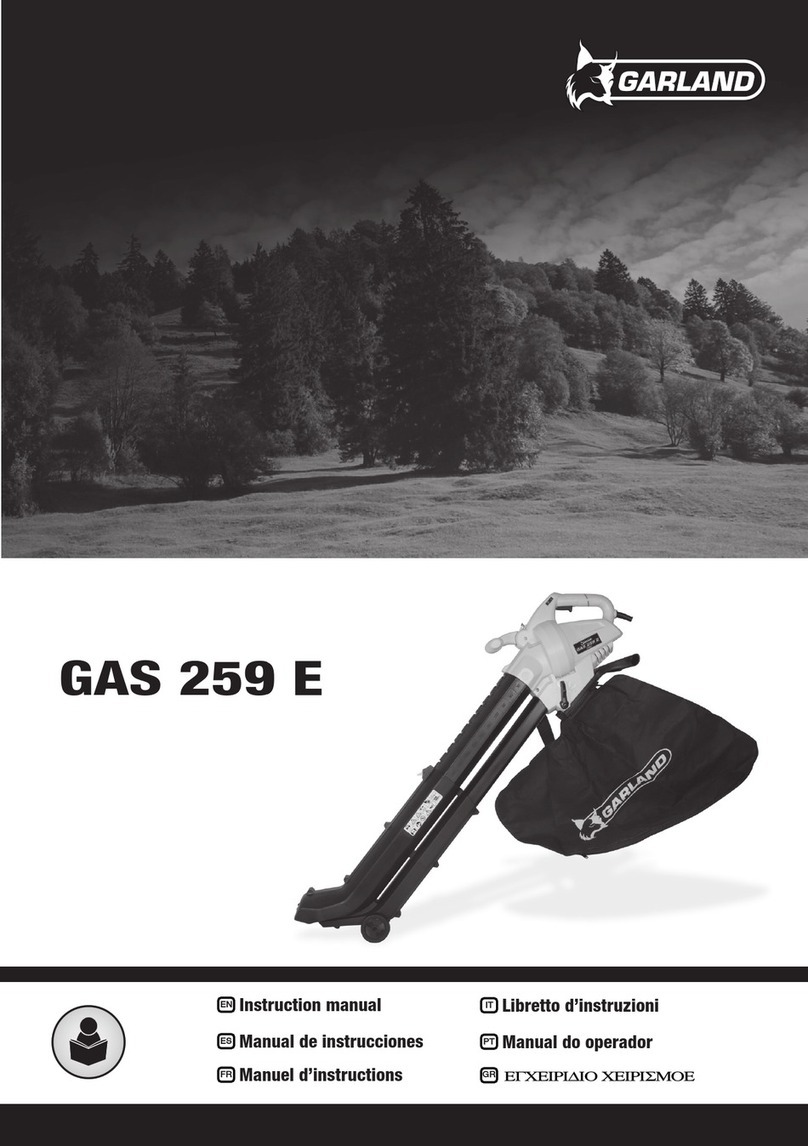 Garland GAS 259 E instruction manual