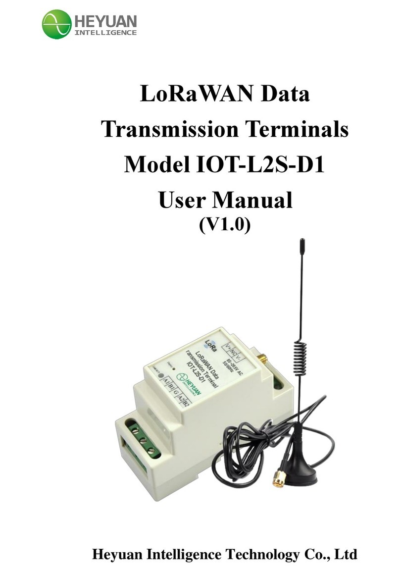 Heyuan Intelligence IOT-L2S-D1 user manual