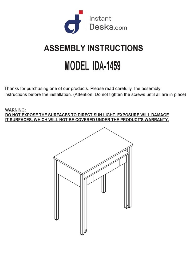 RTA Products IDA-1459 User manual RTA Products IDA-1459 User manual